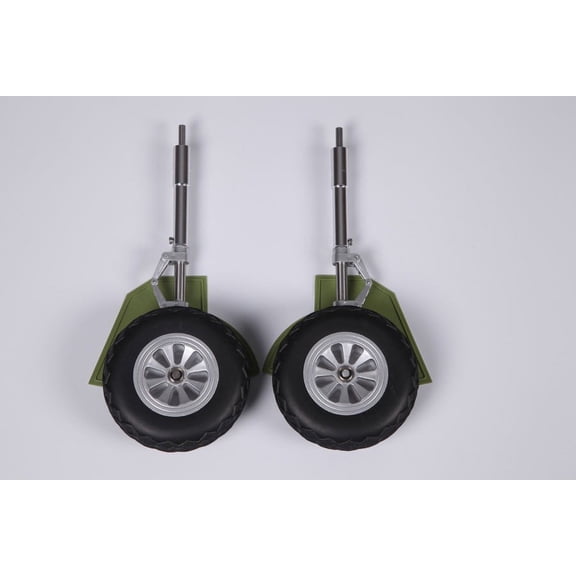 FMS Main Gear Set P-47 1500mm- FMMPT112 Wheels Gear Retracts & Accys