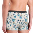thumbnail image 3 of Uemuo Rose Flowers Pattern Men's Boxer Briefs,Trunk Anti-Chafing,Comfortable, Durable, and Stylish Underwear-XX-Large, 3 of 9