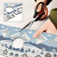 thumbnail image 6 of Yayeee Faucet Mat for Kitchen Sink 30" Diatomite Long Splash Guard Pad, Winter Village Serenity, 6 of 7