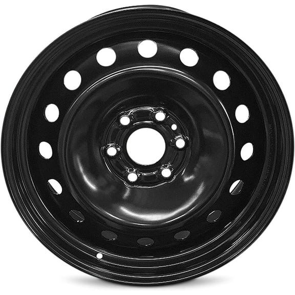 Wheel Rim for 2007-2021 GMC Yukon XL 20 in Black Steel Rim Direct Fit