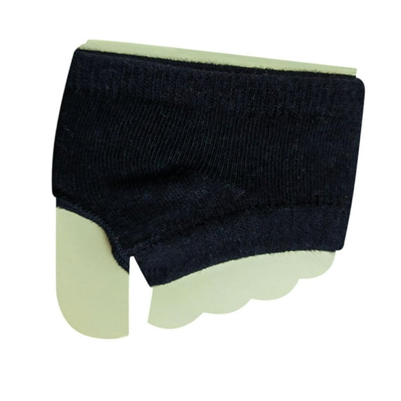 Calcetines de punta abierta, transpirables, multifunción, para sandalias Negro