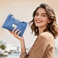 thumbnail image 3 of Knitted Travel Bag Summer Leisure Key Wallet Women's Mobile Phone Bag, 3 of 5