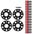 thumbnail image 1 of BOROCO Kit De Espaciadores De Rueda Centrados En Buje De Coche, Reemplazo De 20mm Para W202 Clase C C220 C230 C280 C43 1994-2000(rojo), 1 of 5