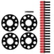 thumbnail image 2 of BOROCO-Kit De Espaciadores De Rueda Centrados En Buje De Coche, Repuesto De 15mm Y 20mm Para W203 Clase C C230 C240 ​​C320 C32 2002-2007(rojo), 2 of 14