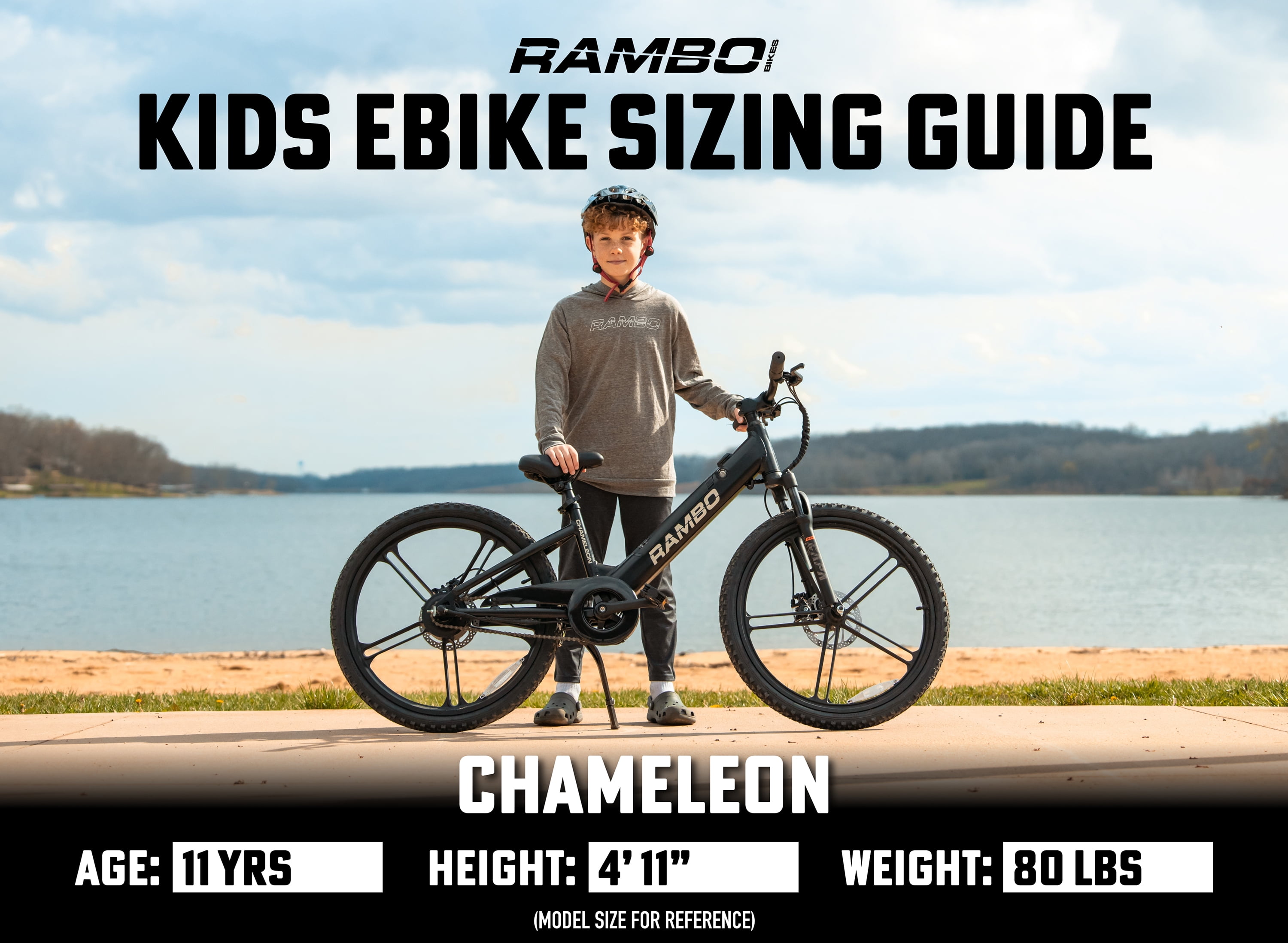 Chameleon 1.0-BK  EBike, 250W Rear Hub, Front Suspension, Pedal Assist, Adjustable Power Setting Electric Bike