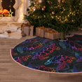 thumbnail image 5 of Sikiie Sea Turtle Nativity Christmas Tree Skirt, Jesus Christian Winter Holiday Tree Mat Decoration(30-48IN)36", 5 of 6