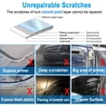 thumbnail image 2 of 3 paños nano brillantes para arañazos de coche, reparación de arañazos mágicos nano, pintura multiusos para limpieza de coche, pulido de superficies, manchas de agua (paquete de 3), 2 of 5