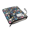 thumbnail image 2 of HELLHERO 1pcs Vintage Books Sleeve with Lightweight Decorative Design Polyester Book Storage Bag for Women Paperbacks Notebook Book Teachers 11.42 x 8.66 Inch, 2 of 8