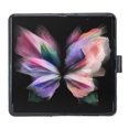 thumbnail image 4 of Allytechgroup Flip Cover Case for Samsung Galaxy Z Fold 7, Stylish Slim Fit Shell Wallet Case with Cards Slots Magnetic Closure Anti-Scratch Stand Phone Case for Galaxy Z Fold 7,Black, 4 of 6