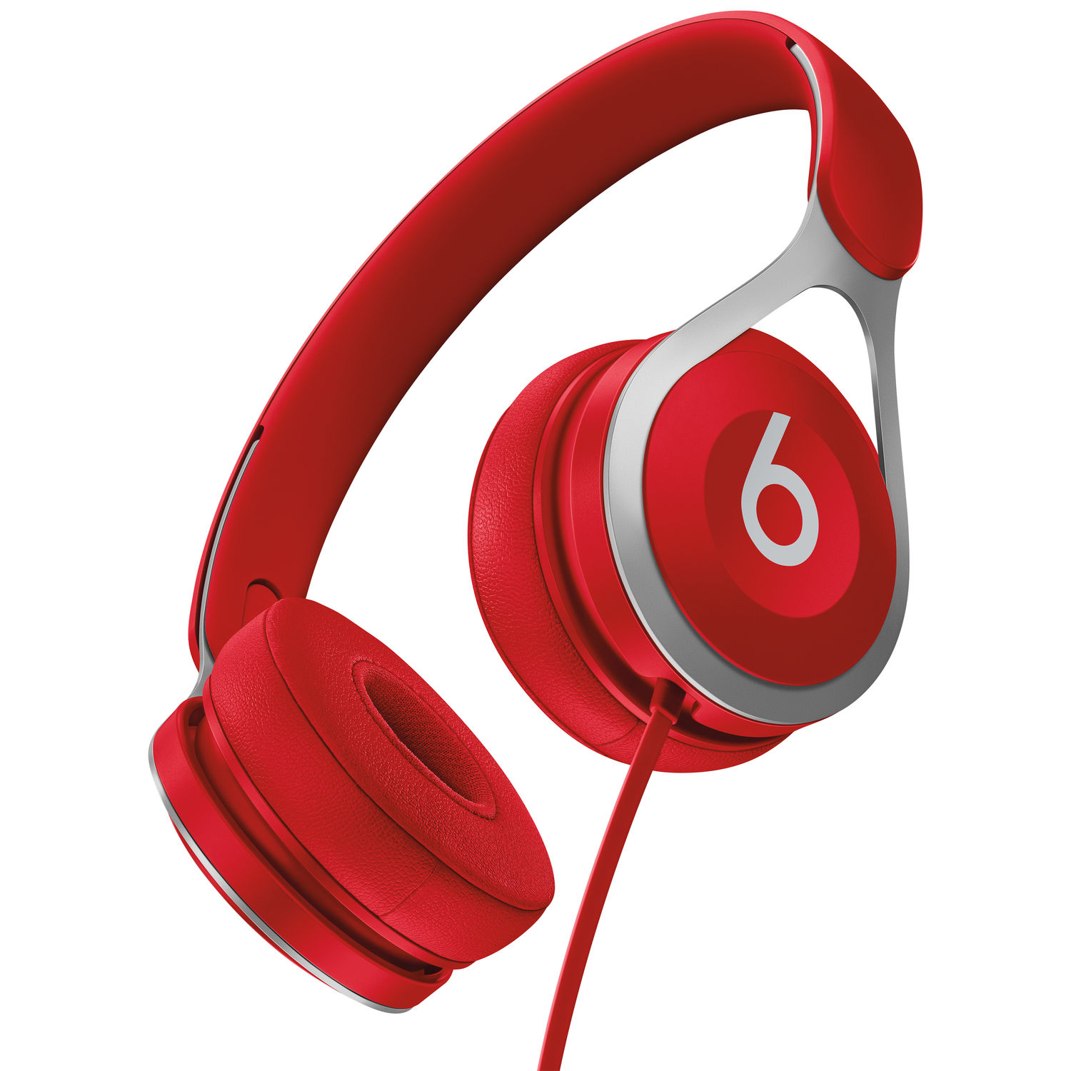 Beats EP Wired On-Ear Headphones (ML9C2ZM/A) - Battery Free for Unlimited Listening, Built in Mic and Controls - (Red) - image 2 of 6