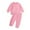 Pink, variant on Zshosam Cute Baby Boy Outfits Toddler Baby Boy Girl Outfit Long Sleeve Sweatshirt Pants Set Fall Winter Clothes,Pink 2-3 Years