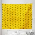 thumbnail image 1 of Science Tapestry, Minimal Themed Repetitive Pattern of Microscope Symbol Back to, Fabric Wall Hanging Decor for Bedroom Living Room Dorm, 5 Sizes, Earth Yellow and Black, by Ambesonne, 1 of 1