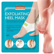 Purederm Exfoliating Heel Mask (1 Pair)  Heel Peeling masks gently remove calluses from your heel