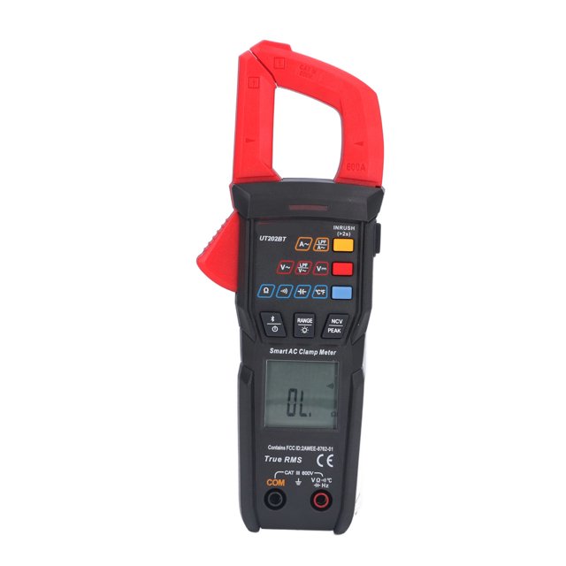 Clamp Meter Multimeter, Digital Clamp Meter Lashlight Lighting Backlight With Temperature Probe For Electrical Parameter Detection