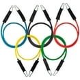 thumbnail image 5 of Resistance Tube Bands 12 Piece Set with Instruction Booklet, 5 of 8