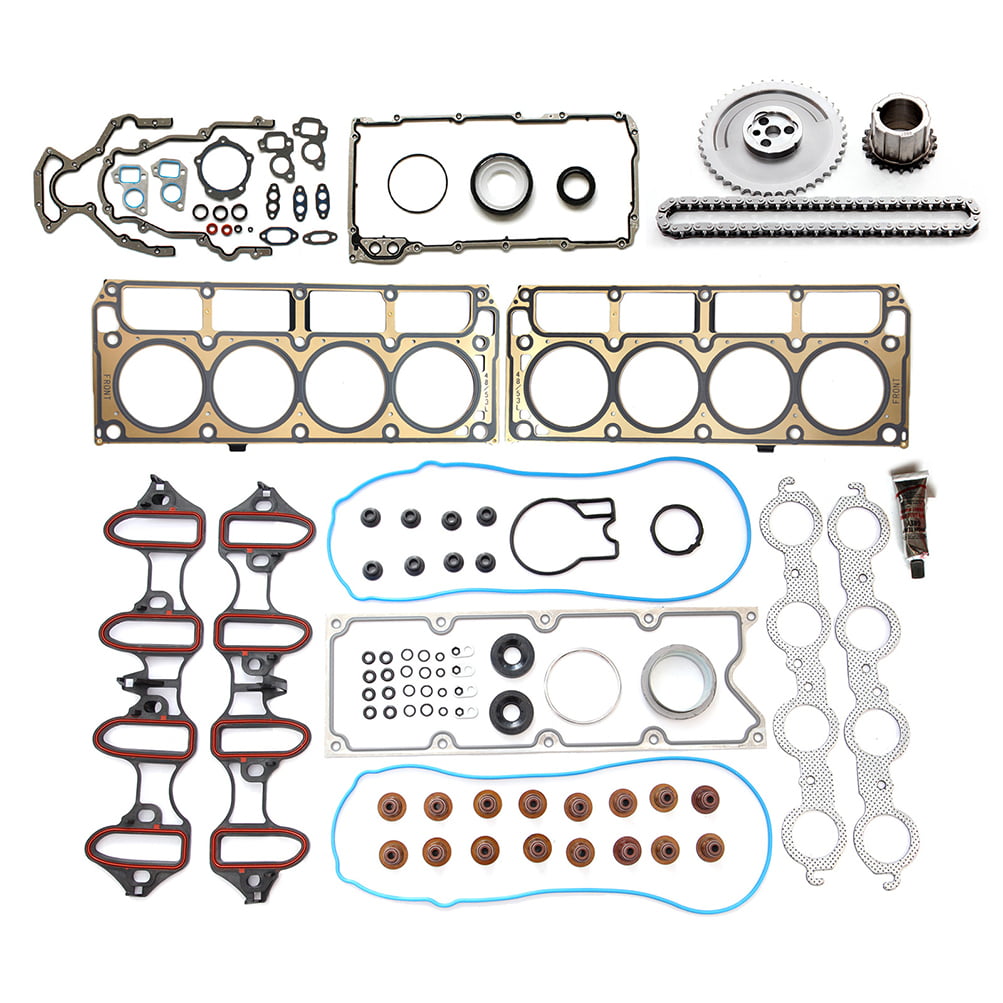 ECCPP Engine Timing Chain Kit Head Gasket Set w/Water Pump for 2007-2008 for Chevrolet Cobalt 2.2L Head Gasket Set 