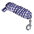 thumbnail image 2 of Horse Riding Poly Roping Lead Rope Multi Color 1/4"X8 Ft Snaps, 2 of 5