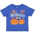 thumbnail image 3 of Inktastic Big Brother Pumpkins with Fall Leaves Boys Toddler T-Shirt, 3 of 5