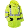 thumbnail image 5 of Ergodyne GloWearÂ® 8385 Type R Class 3 4-in-1 Jacket, Lime, 3XL, 5 of 7