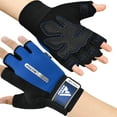 thumbnail image 1 of RDX Weight Lifting Gloves Gym Fitness Workout, Anti Slip Padded Full Palm Protection-Ultra Ventilated Training Cycling Rowing, 1 of 8