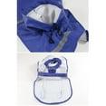 thumbnail image 2 of Muka Dog Raincoats for Small & Medium & Large Dogs, Adjustable Drawstring Pet Raincoat with Reflective Stripes-Orange-S, 2 of 6