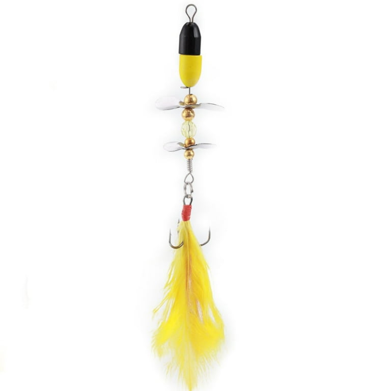 Spinnerbaits Fishing Lure Sequins Bait Feather Fish Hook For Bass Trout  Perch