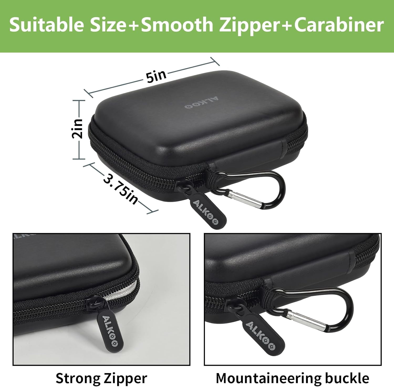 MHAWBL-Portable Charger Case Compatible with Anker MagGo Power Bank (10K) 15W MagSafe Battery Pack, Storage Holder for 633/622/621/321/A1654 10000mAh 5000mAh Cell Phone Power Delivery - Carrying Bag
