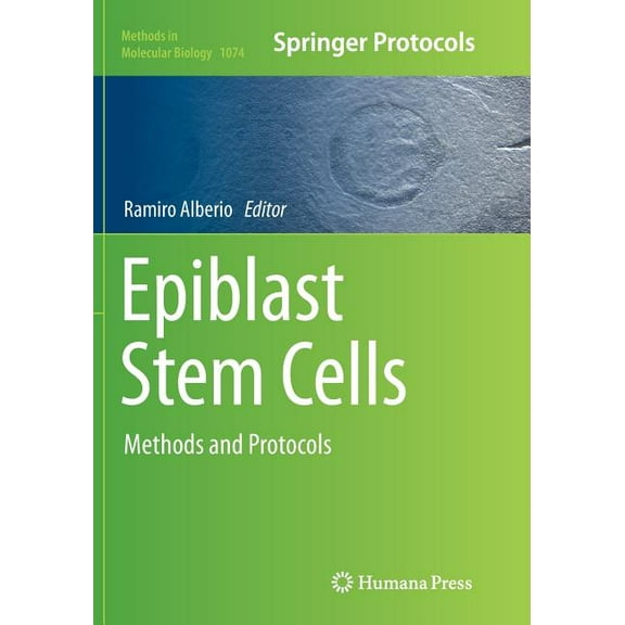 Methods in Molecular Biology Epiblast Stem Cells: Methods and Protocols, Book 1074, (Paperback)