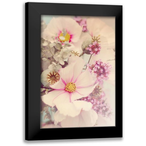 Gardner, Sarah 11x14 Black Modern Framed Museum Art Print Titled - Pink Blossoms II