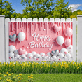 thumbnail image 4 of Decorative Design Banner Heart Balloons Pink Theme Valentine's Day for Birthday Party Indoor Decoration Celebration, 4 of 8