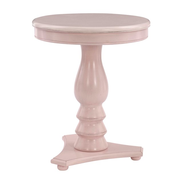Linon Bree Table d'Appoint en Bois Rose
