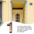 thumbnail image 3 of Números de casas para el hogar exquisito marcas numéricas resistentes accesorios de marcado de la puerta para las puertas de los apartamentos del hotel en casa Use el número 1 Inevent HA059681-02, 3 of 6