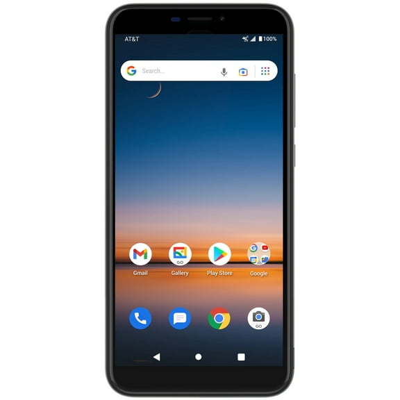 AT&T Calypso 2 32GB, Satin Silver - Prepaid Smartphone