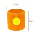 thumbnail image 6 of NIBOLOG 2Pcs Kids Sports Wristband Ball Embroidery Stretch Breathable Sweat Absorbing Boys Girls Knitted Basketball Volleyball Wrist Protector Sweatband, 6 of 8