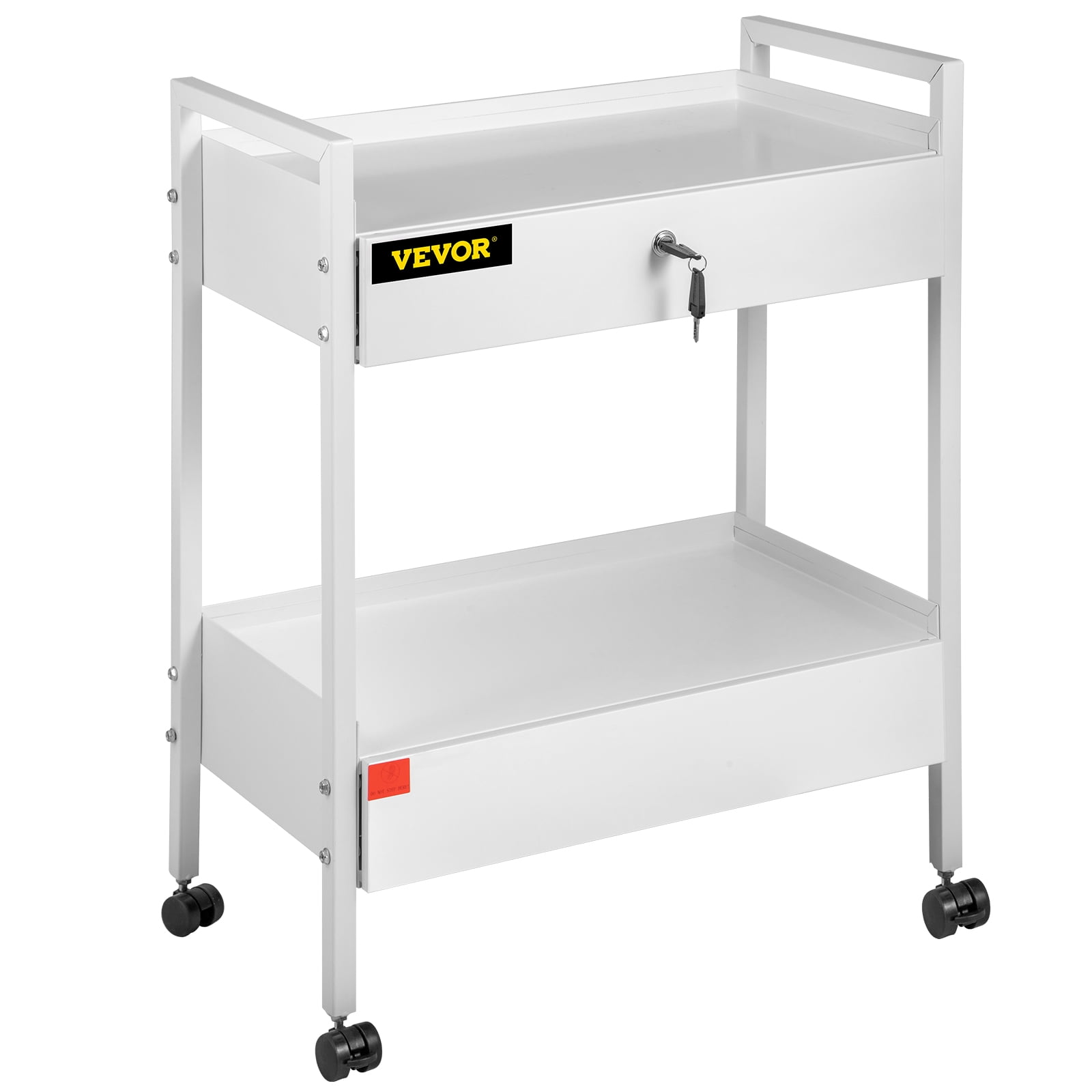 VEVOR Carrito de Laboratorio de Acero de 2 Niveles Chile Ubuy