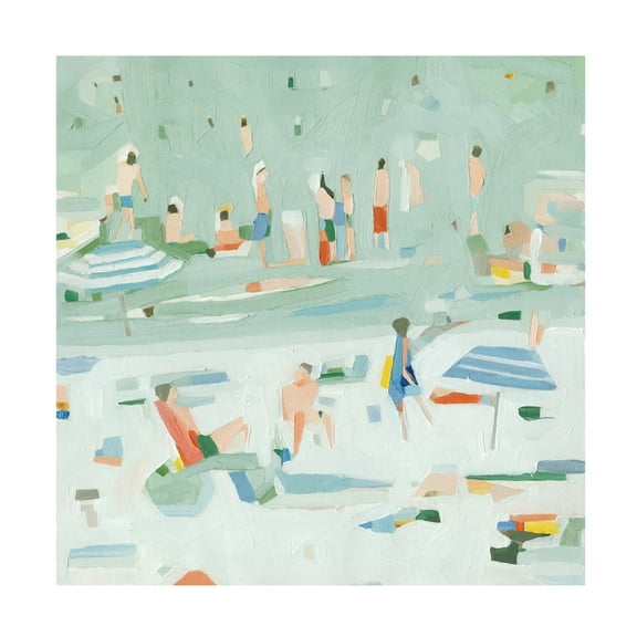 Trademark Fine Art Emma Scarvey Summer Confetti Ii Canvas Wall Art - 35x35