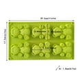 thumbnail image 4 of 2pcs Molds Animals Cake Silicone Non-Stick Baking Pan Cleaning 2pcs Molds Cake Mould Small Bakeware Decorating Tool Cooking Gadget Self-Assembly Green, 4 of 8