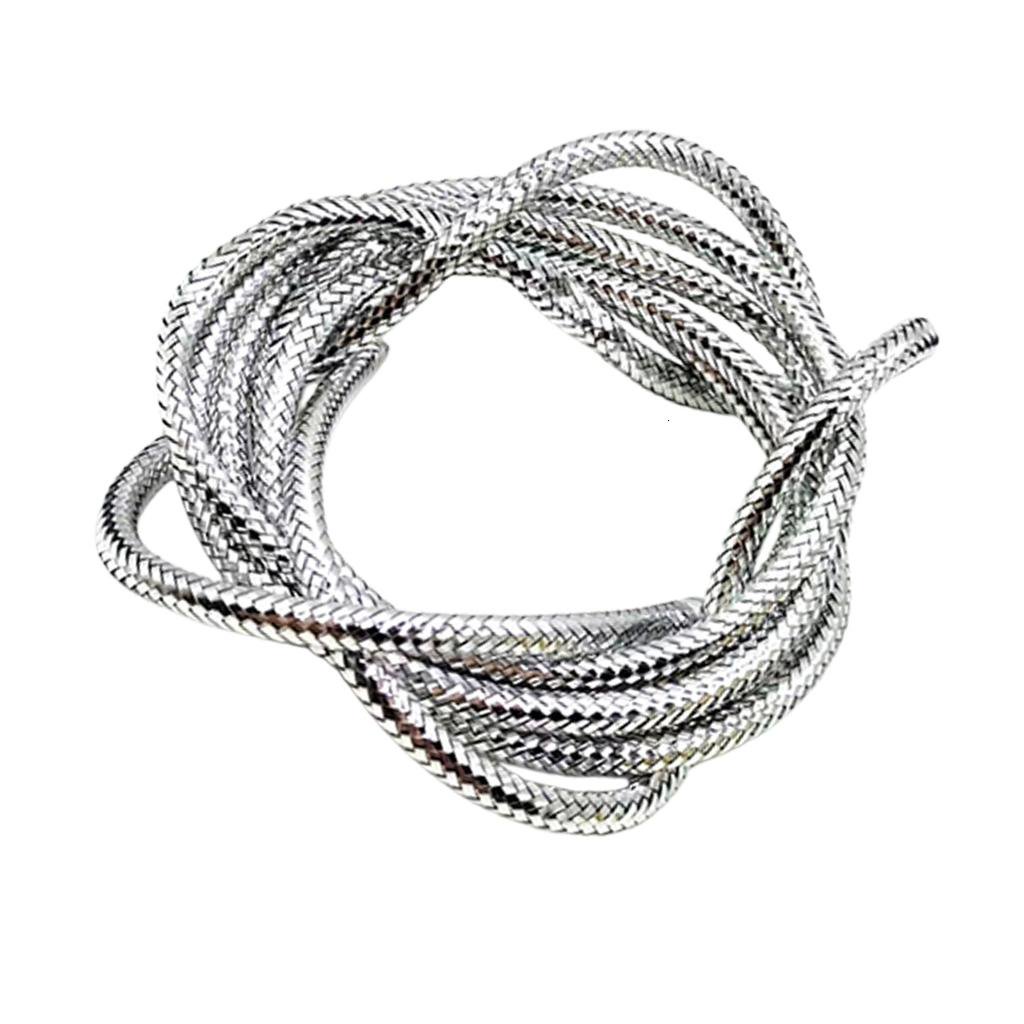 100cm Fish Body Braided Tube Fishing Tackle Fly Fishing Rib Baits Tying Materials Body Tube Braided Tubes