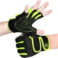 thumbnail image 1 of Gants de Gym pour Hommes et Femmes, Coussinets de 3mm, Demi-Doigt pour Musculation, Exercice, Entraînement Physique, Ramper, 1 of 6