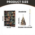 thumbnail image 3 of christmas tree Multi-color Christmas Advent Calendar Christmas Tree Pendant Tree Pendant Bookshelf Pendant, 3 of 5