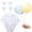 35PCS White Balloon Sticks, variant on NCQ 50 Pieces Balloon Sticks, Plastic White Balloon Stick with Cups for Birthday Party, Valentine's Day, Wedding, Anniversary Decoration, Balloon Sticks with Base