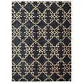 thumbnail image 2 of Rugsotic Carpets Hand Knotted Sumak, Contemporary Jute Area Rug, Charcoal,Beige, 6'x9', 2 of 5