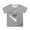 1#Grey, variant on Kiijoy Toddler Girls Graphic T-Shirt Short Sleeve Crew Neck T Shirt for Kids, Sizes 3-4