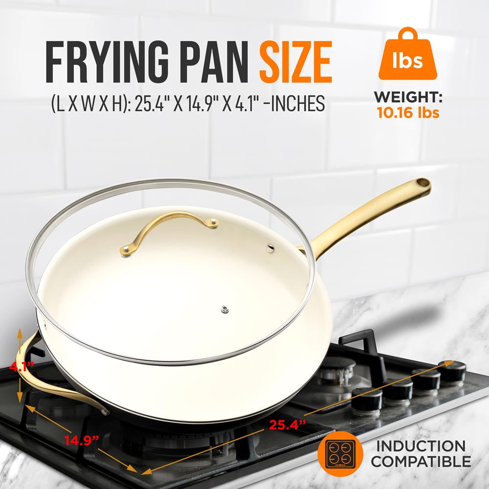 17003101 Extra Large Non-Stick Pan - Unperforated