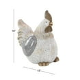 thumbnail image 3 of DecMode 16" Indoor Outdoor Chicken Garden Sculpture, 3 of 9