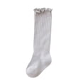 thumbnail image 1 of Newborn Baby Thigh High Sock, Infant Solid Color Crimp Socks Autumn and Winter Stocking, 1 of 2