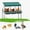 3 Holes Legs-Green, variant on Chicken Nesting Box with Metal Legs, 3 Hole Nest Boxes for Laying Eggs, Heavy Duty Metal Nest Boxes for Chicken Poultry Dove Duck and Pigeon to Collect Eggs, Roll Away Nesting Box Green