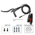 thumbnail image 4 of electric bike ebike power off Hydraulic Disc Brake set Dual Callipers 2Pin, 4 of 10
