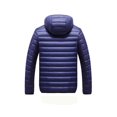 thumbnail image 2 of Manteau Matelassé d'Hiver pour Hommes, Résistant à l'Eau, Compressible, à Capuche, Léger et Isolé, 2 of 3