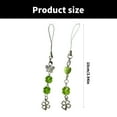 thumbnail image 5 of SIEYIO Adorable Clovers Designs Phone Charm Adorable Good Luck Clovers Phone Charm Lightweight Bag Accessory Gift for Women, 5 of 11
